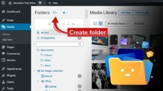Erstellen von Ordnern in Ihrer WordPress Medienbibliothek